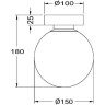 Настенный светильник MAYTONI BASIC FORM MOD321WL-01B