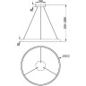 Подвесной светильник MAYTONI RIM MOD058PL-L42WK