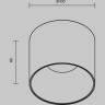 Потолочный светильник MAYTONI ALFA LED C064CL-01-15W4K-D-RD-WB