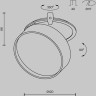 Встраиваемый светильник MAYTONI ONDA DL024-18W3K-B