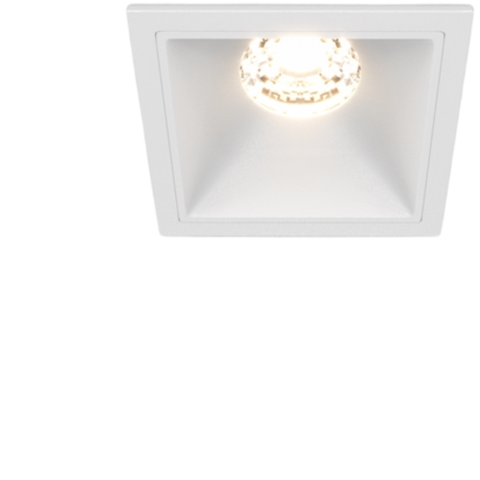 Встраиваемый светильник MAYTONI ALFA LED DL043-01-10W3K-D-SQ-W